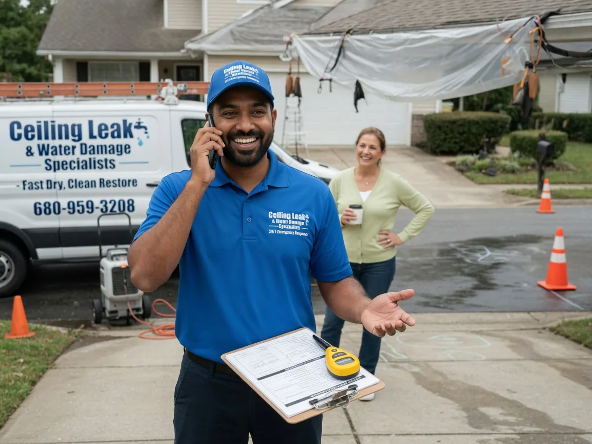 Ceiling Leak Cleanup Sproul, PA FAQs